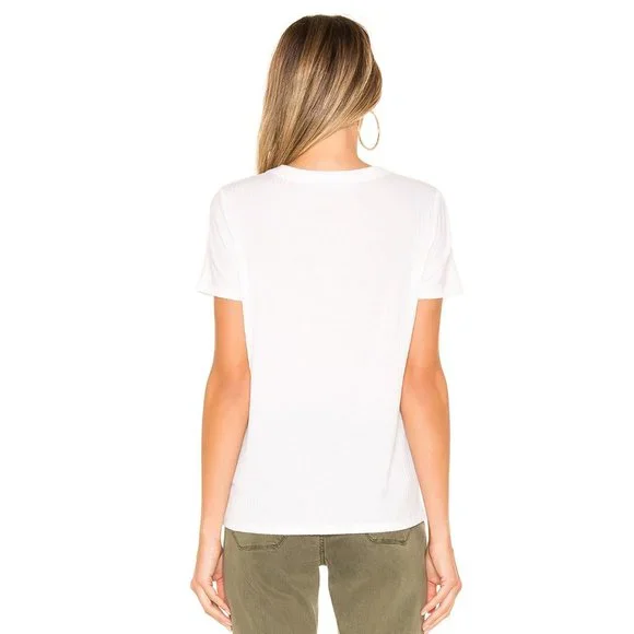 NEW🌺n:PHILANTHROPY Champ Ribbed White Tee - Picture 2 of 10